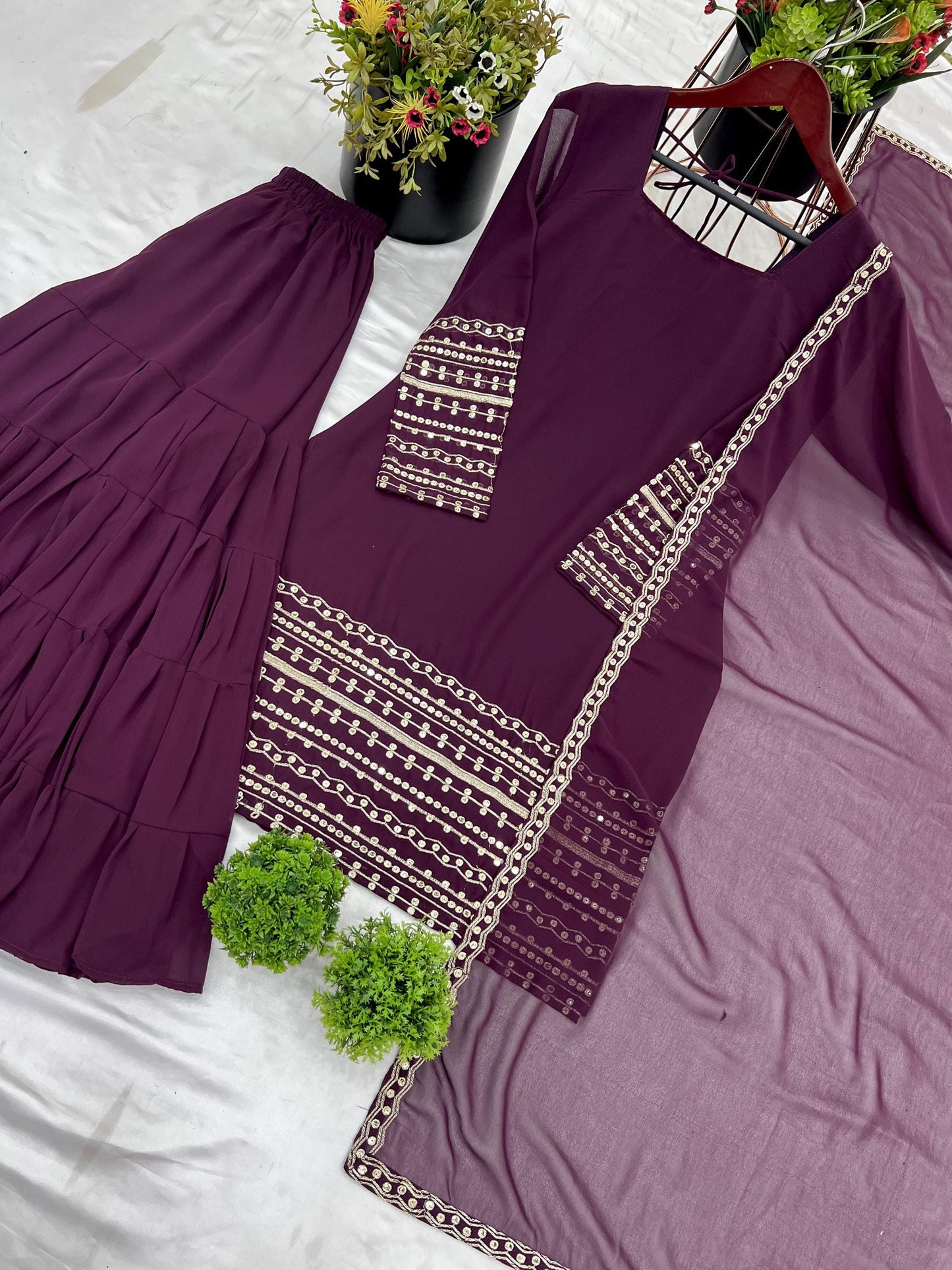 Glam Sharara Charm