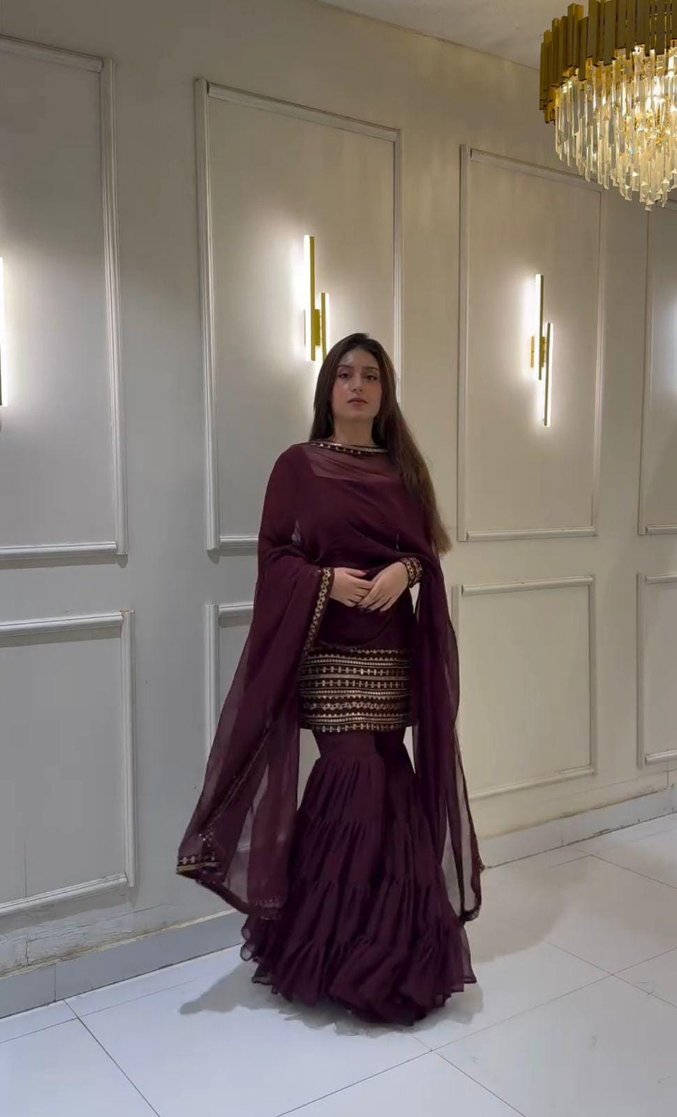 Glam Sharara Charm