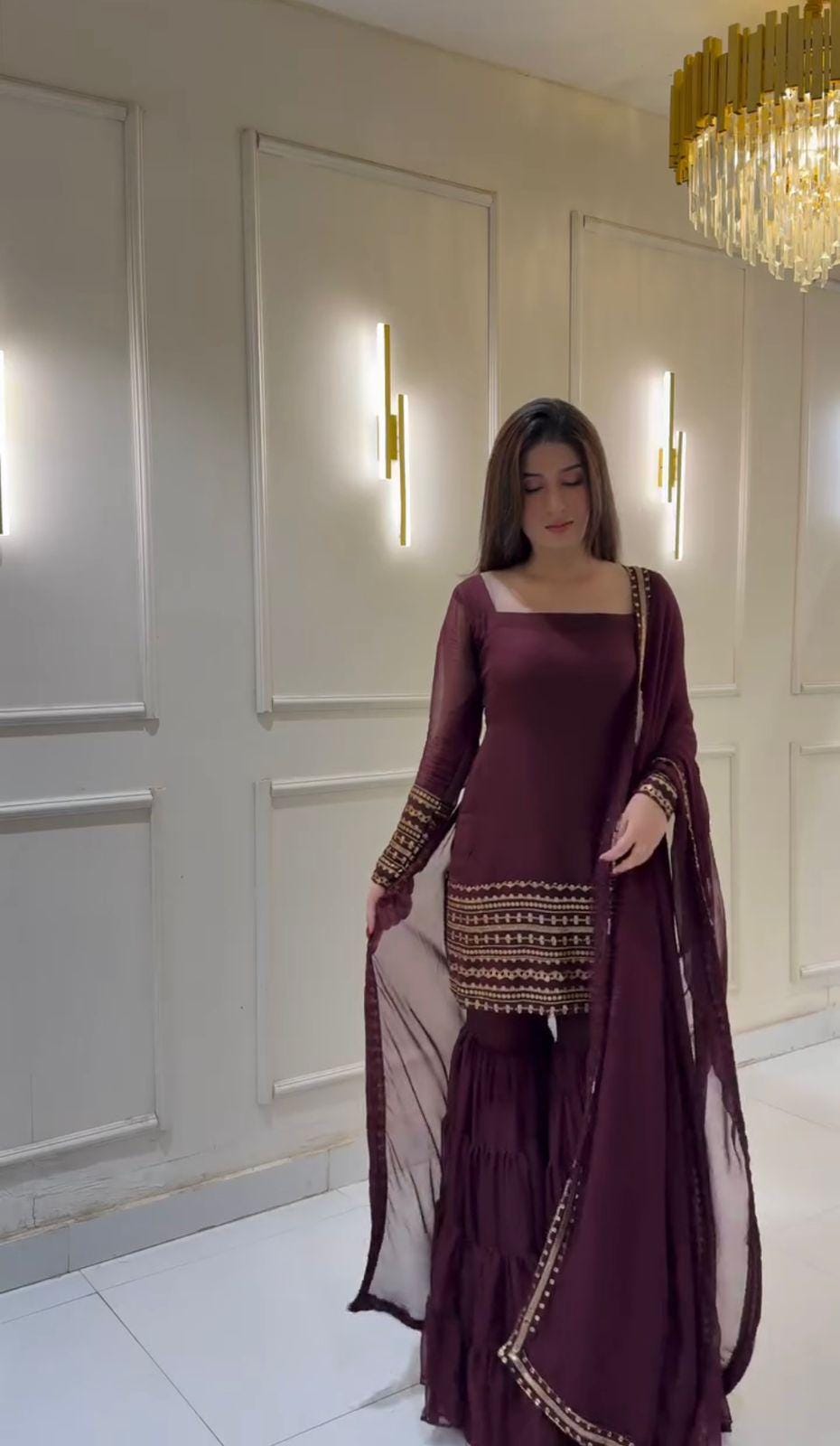 Glam Sharara Charm