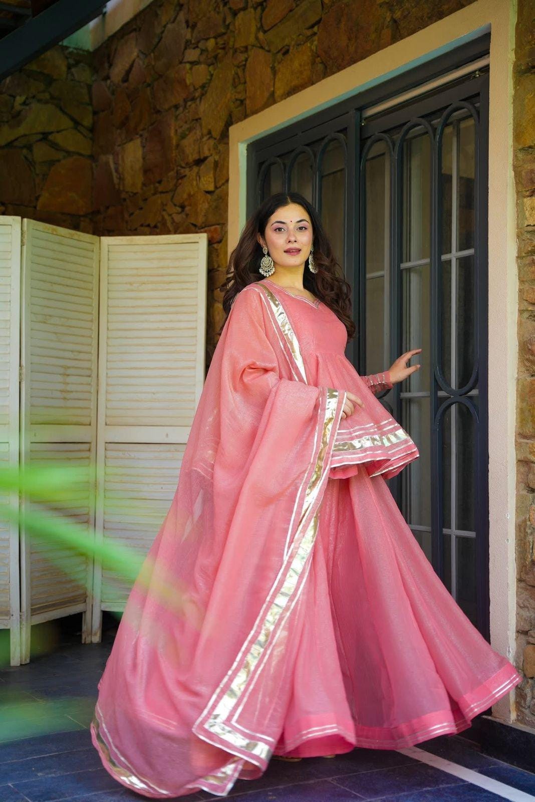 Organza Sharara Set