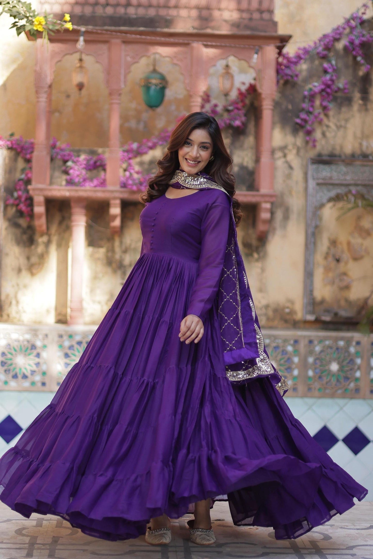 Frill Spark Gown PRP