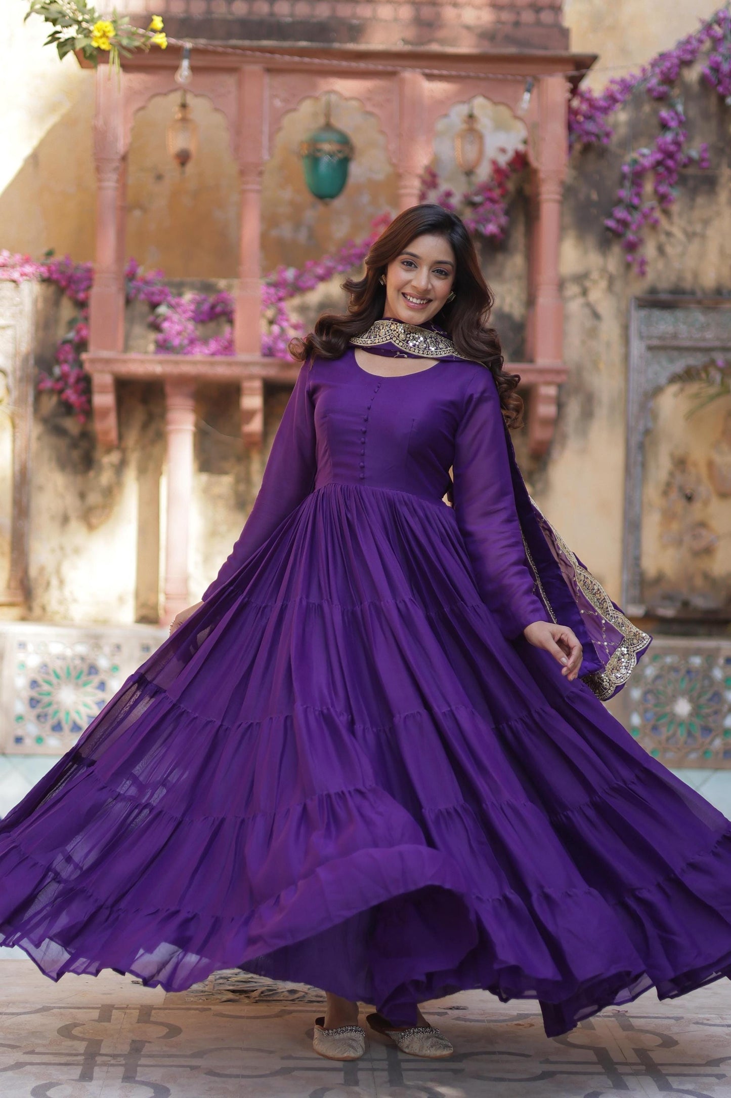 Frill Spark Gown PRP