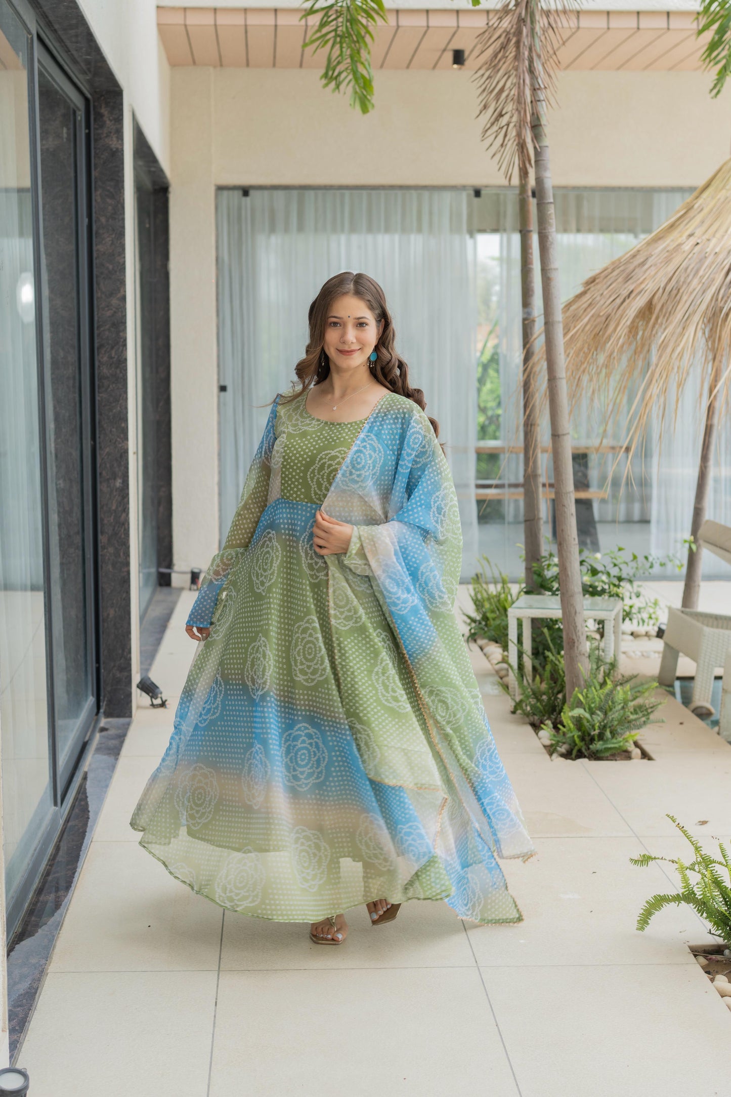 Fiora Party Gown Set