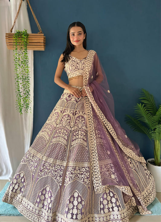 Bridal Net Lehenga