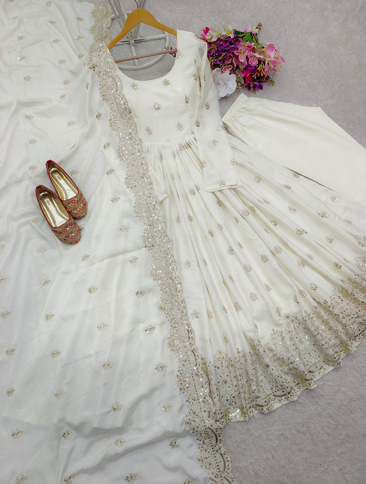 Chinon Silk Gown