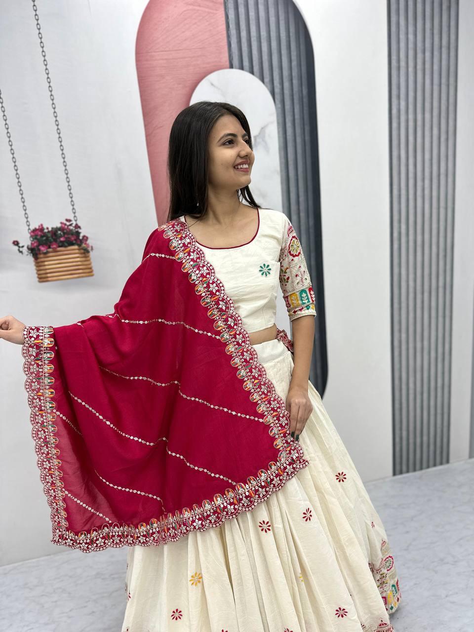 Pure Cotton Choli Set