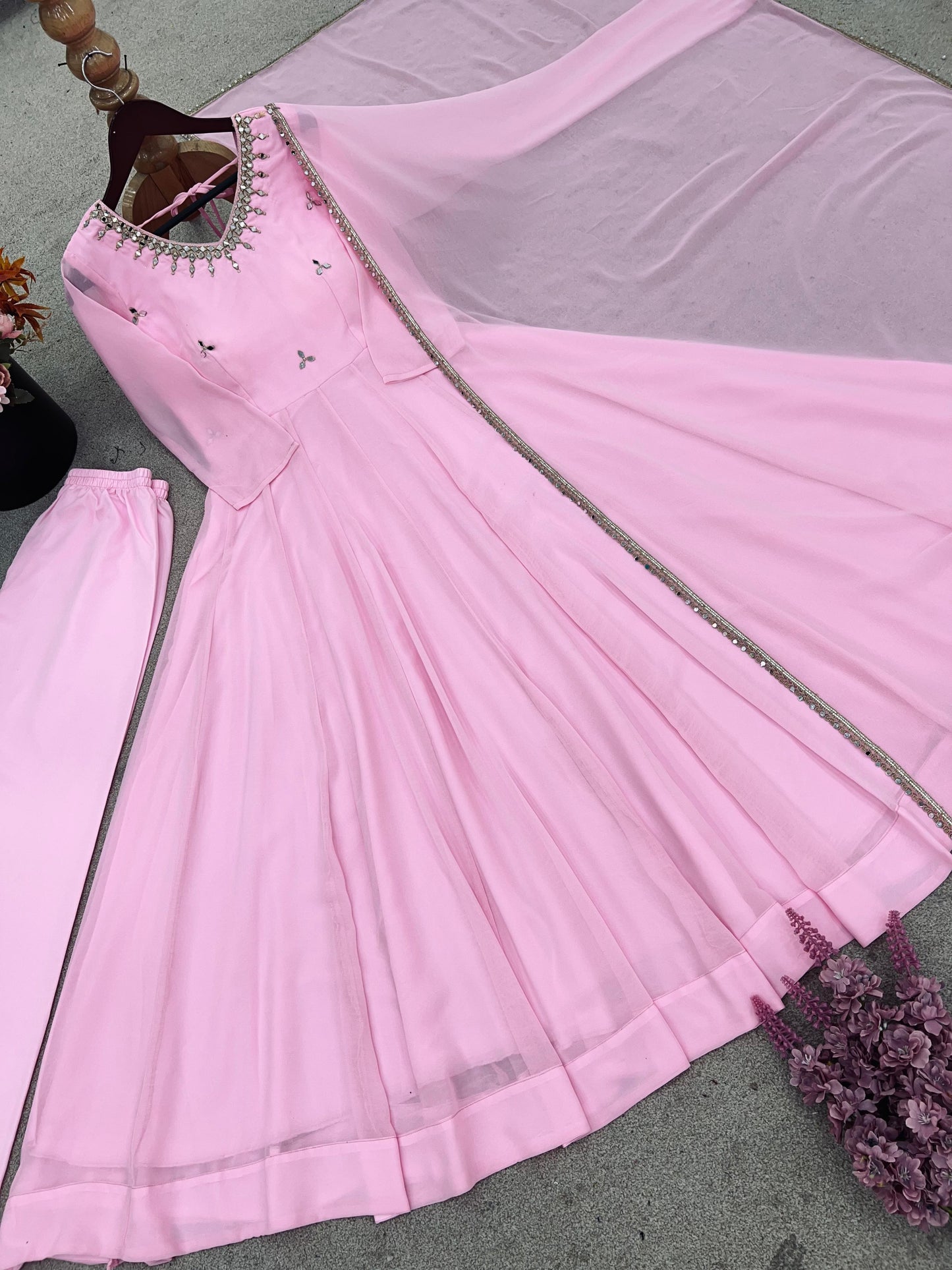 Shimmer Mirror Gown