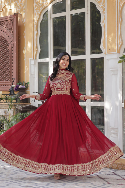 Ethnic Sparkle Gown