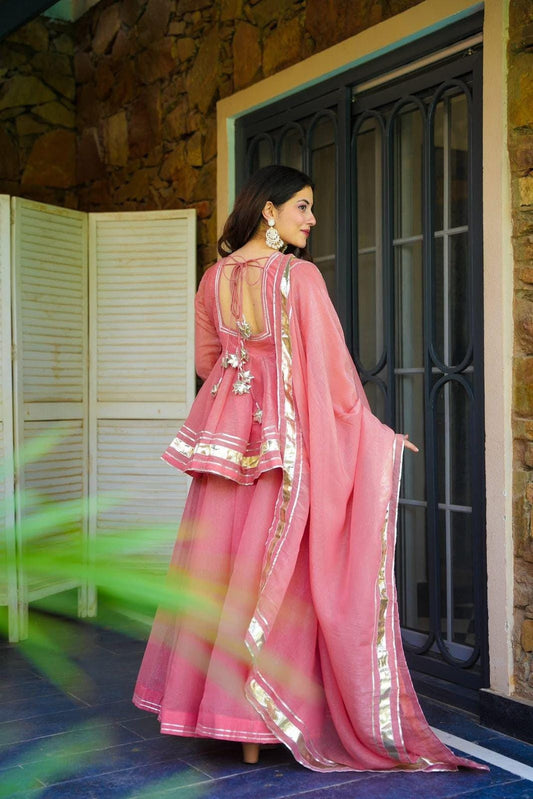 Organza Sharara Set