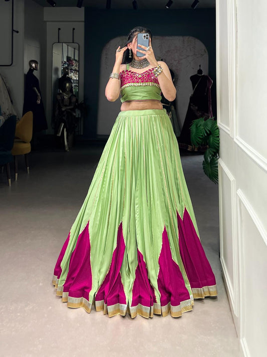 Garba Shine Lehenga