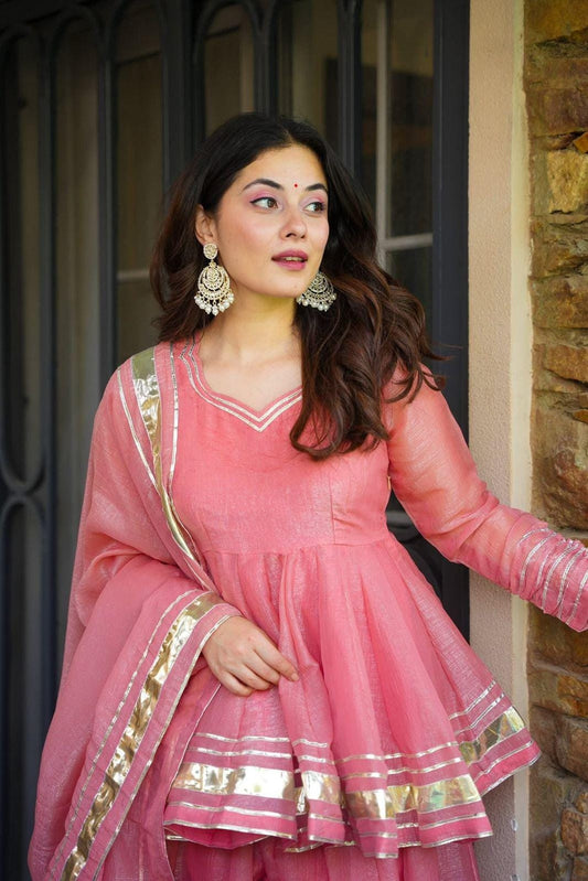 Organza Sharara Set